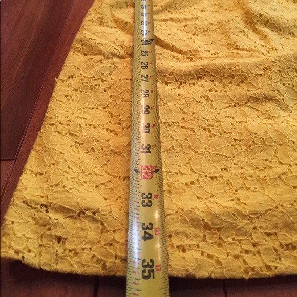 J. Crew Yellow Lace Dress - Picture 6 of 7